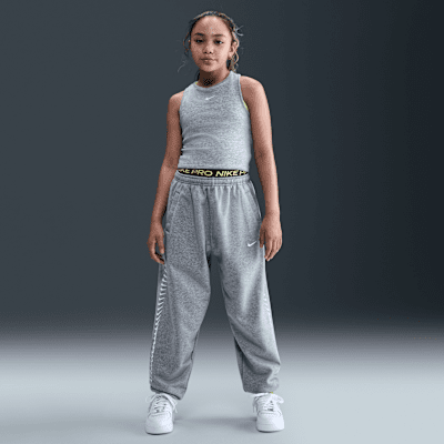 Nike Sportswear Girls' Dri-FIT Fleece Trousers. Nike IN